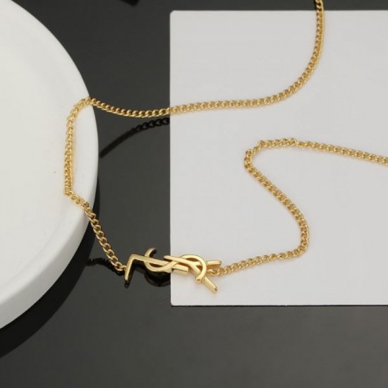 YSL Yves Saint Laurent Must-buy 2024SS Necklace YSL Yves Saint Laurent Must-buy 2024SS Necklace