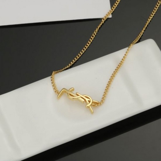 YSL Yves Saint Laurent Must-buy 2024SS Necklace YSL Yves Saint Laurent Must-buy 2024SS Necklace