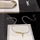 YSL Yves Saint Laurent latest and guaranteed to be sold out 2024SS necklace YSL Yves Saint Laurent latest and guaranteed to be sold out 2024SS necklace