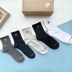 2024SS Socks BURBERRY Burberry's ever-popular standard product