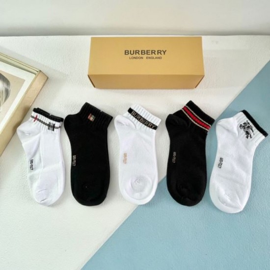 2024SS Socks BURBERRY Standard Popular Thin Soft 2024SS Socks BURBERRY Standard Popular Thin Soft