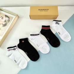 2024SS Socks BURBERRY Standard Popular Thin Soft