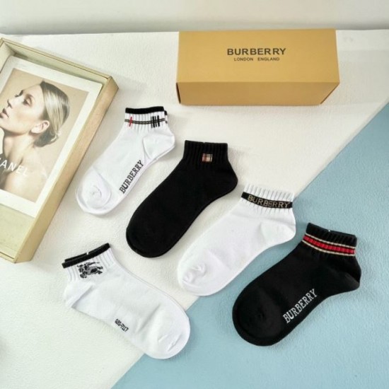 2024SS Socks BURBERRY Standard Popular Thin Soft 2024SS Socks BURBERRY Standard Popular Thin Soft
