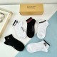 2024SS Socks BURBERRY Standard Popular Thin Soft 2024SS Socks BURBERRY Standard Popular Thin Soft