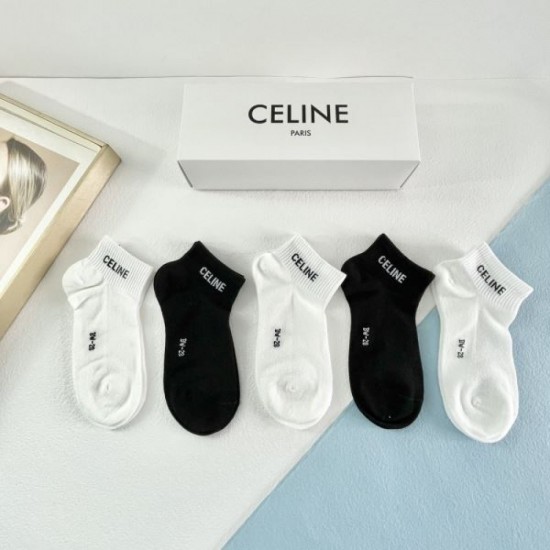 2024SS Socks CELINE Celine Summer new item that is sure to be a hit this season 2024SS Socks CELINE Celine Summer new item that is sure to be a hit this season