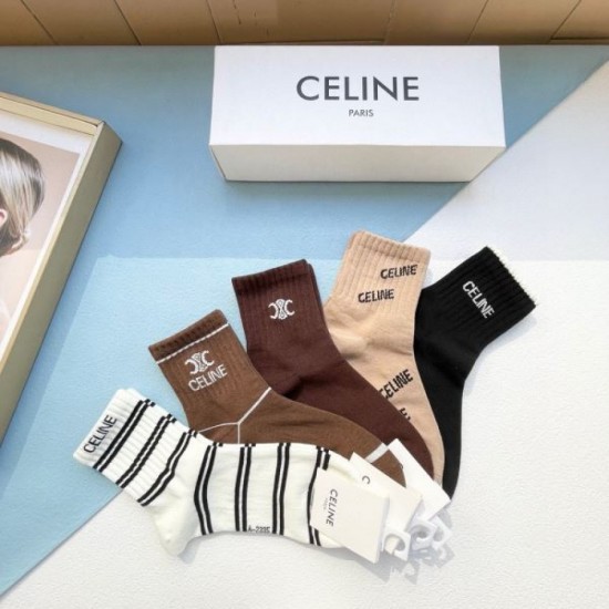 2024SS Socks CELINE Celine This summer's must-have item 2024SS Socks CELINE Celine This summer's must-have item