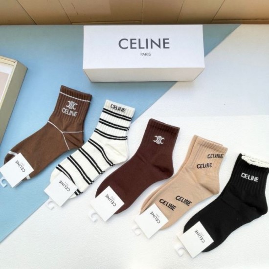 2024SS Socks CELINE Celine This summer's must-have item 2024SS Socks CELINE Celine This summer's must-have item