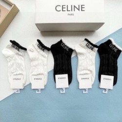 2024SS Socks CELINE Celine Active during the change of seasons