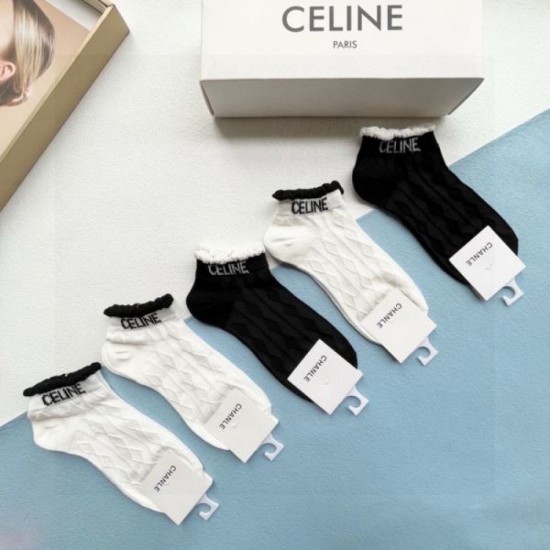 2024SS Socks CELINE Celine Active during the change of seasons 2024SS Socks CELINE Celine Active during the change of seasons