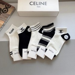 2024SS Socks CELINE Celine Eye-catching style this summer