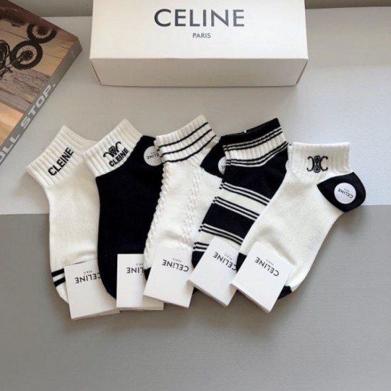 2024SS Socks CELINE Celine Eye-catching style this summer 2024SS Socks CELINE Celine Eye-catching style this summer