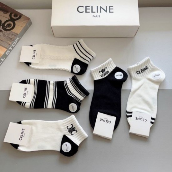 2024SS Socks CELINE Celine Eye-catching style this summer 2024SS Socks CELINE Celine Eye-catching style this summer