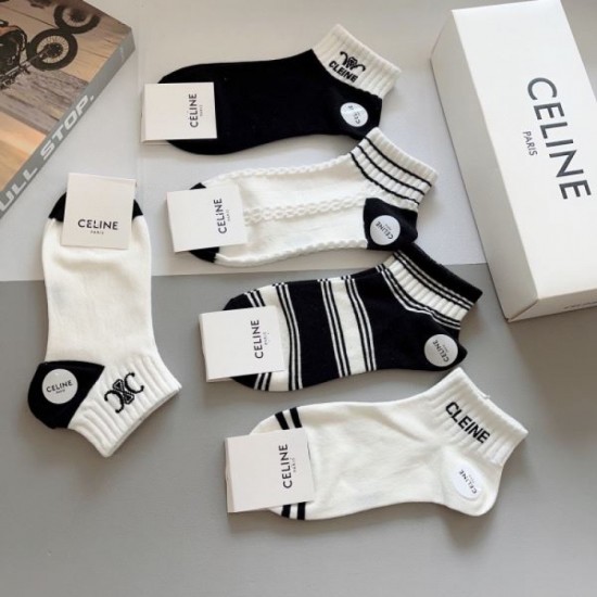 2024SS Socks CELINE Celine Eye-catching style this summer 2024SS Socks CELINE Celine Eye-catching style this summer