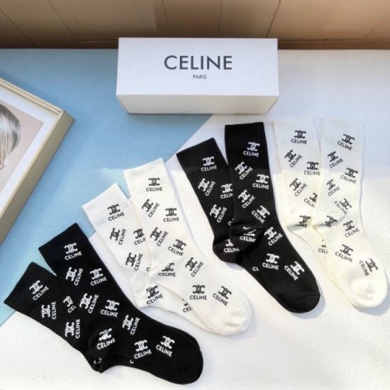 2024SS Socks CELINE Fans rush to buy new summer products 2024SS Socks CELINE Fans rush to buy new summer products