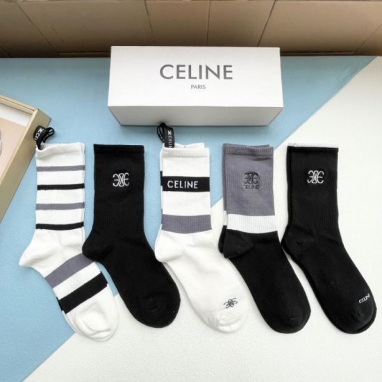 2024SS Socks CELINE Celine New summer items that will make you fall in love with them one after another 2024SS Socks CELINE Celine New summer items that will make you fall in love with them one after another