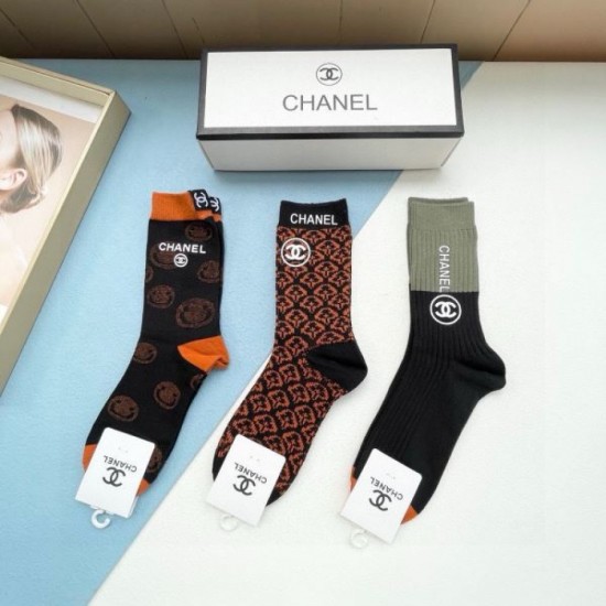 2024SS Socks CHANEL For an elegant casual outfit 2024SS Socks CHANEL For an elegant casual outfit