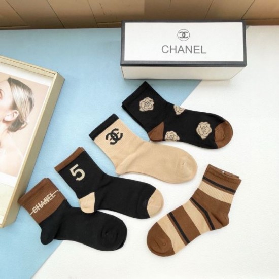 2024SS socks CHANEL CHANEL Popular brand this season 2024SS socks CHANEL CHANEL Popular brand this season