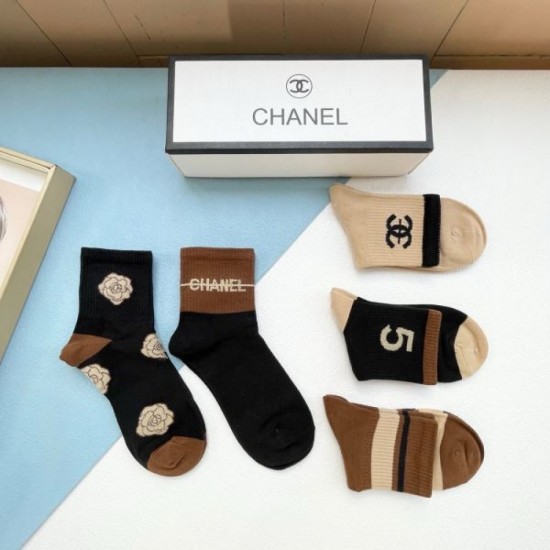 2024SS socks CHANEL CHANEL Popular brand this season 2024SS socks CHANEL CHANEL Popular brand this season