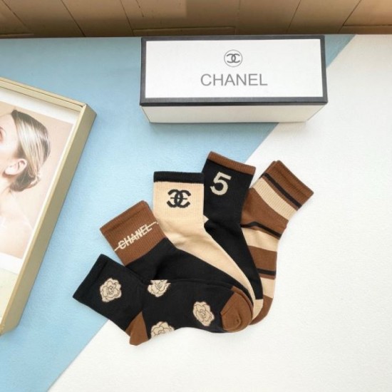2024SS socks CHANEL CHANEL Popular brand this season 2024SS socks CHANEL CHANEL Popular brand this season