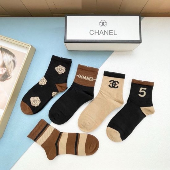 2024SS socks CHANEL CHANEL Popular brand this season 2024SS socks CHANEL CHANEL Popular brand this season
