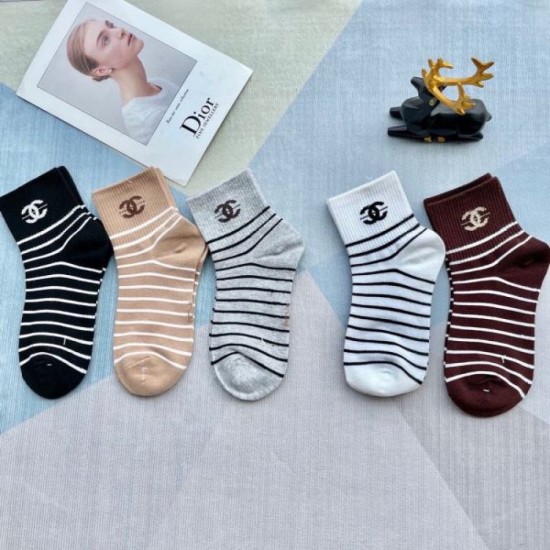 2024SS Socks CHANEL Personal style 2024SS Socks CHANEL Personal style