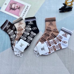2024SS Socks CHANEL Increases your fashion level