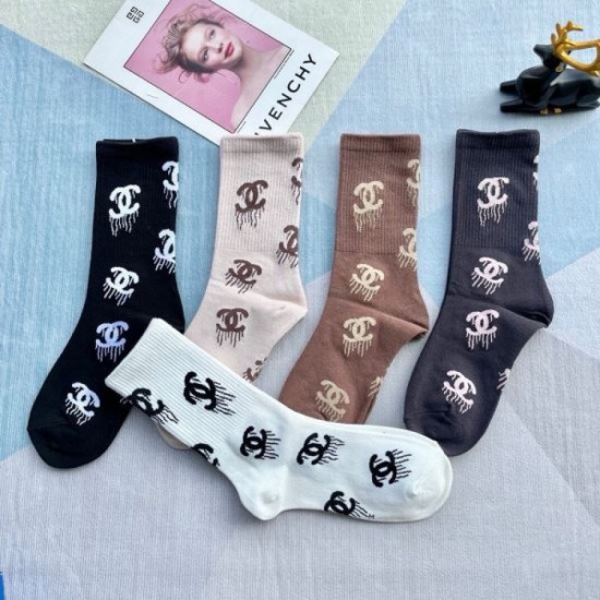 2024SS Socks CHANEL Eye-catching style this summer 2024SS Socks CHANEL Eye-catching style this summer