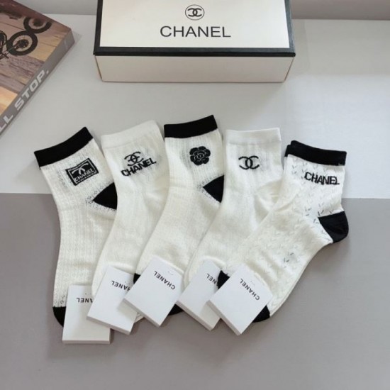 2024SS Socks CHANEL CHANEL Overseas Customers Limited Advance Sale 2024SS Socks CHANEL CHANEL Overseas Customers Limited Advance Sale