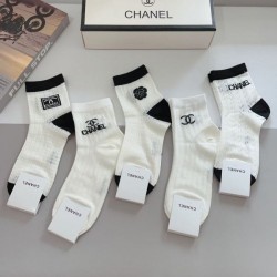 2024SS Socks CHANEL CHANEL Overseas Customers Limited Advance Sale