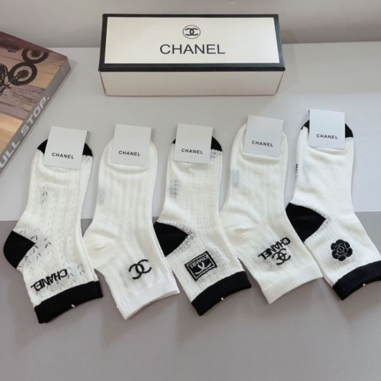 2024SS Socks CHANEL CHANEL Overseas Customers Limited Advance Sale 2024SS Socks CHANEL CHANEL Overseas Customers Limited Advance Sale