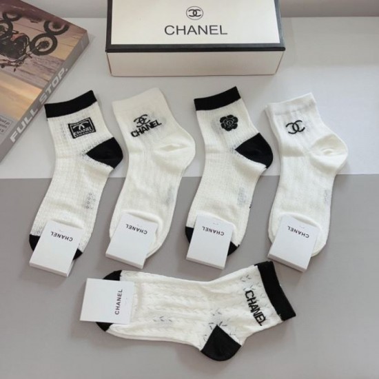 2024SS Socks CHANEL CHANEL Overseas Customers Limited Advance Sale 2024SS Socks CHANEL CHANEL Overseas Customers Limited Advance Sale