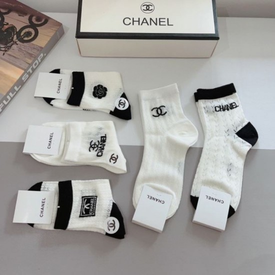 2024SS Socks CHANEL CHANEL Overseas Customers Limited Advance Sale 2024SS Socks CHANEL CHANEL Overseas Customers Limited Advance Sale