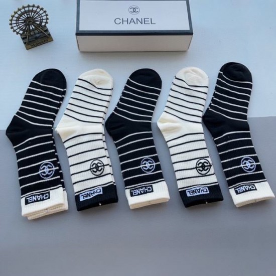 2024SS Socks CHANEL Chanel Used by celebrities and celebrities 2024SS Socks CHANEL Chanel Used by celebrities and celebrities