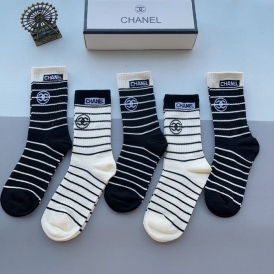 2024SS Socks CHANEL Chanel Used by celebrities and celebrities 2024SS Socks CHANEL Chanel Used by celebrities and celebrities