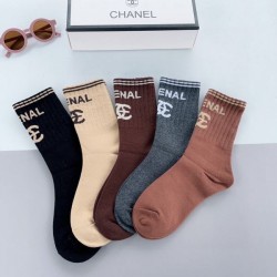 2024SS Socks CHANEL Chanel Great for changing seasons