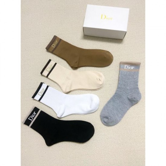 2024SS Socks DIOR Stylish Style 2024SS Socks DIOR Stylish Style
