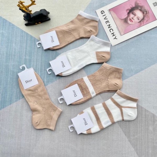 2024SS Socks DIOR Dior Popular New Brand Item 2024SS Socks DIOR Dior Popular New Brand Item