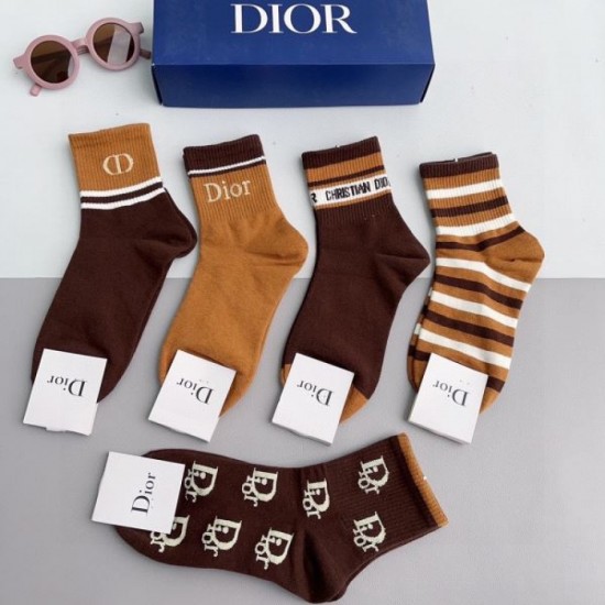 2024SS Socks DIOR Upgrade your summer classic style 2024SS Socks DIOR Upgrade your summer classic style