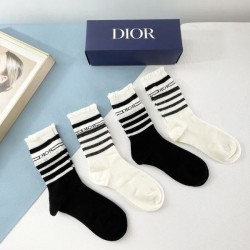2024SS Socks DIOR Dior New item that has been featured in many magazines