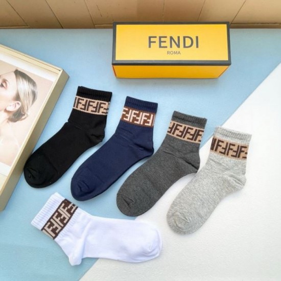 2024SS socks FENDI Recommended for the best cost performance new item 2024SS socks FENDI Recommended for the best cost performance new item