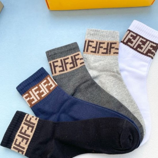 2024SS socks FENDI Recommended for the best cost performance new item 2024SS socks FENDI Recommended for the best cost performance new item