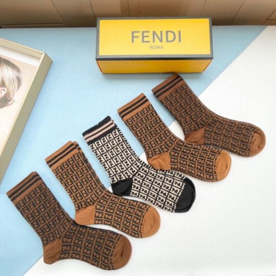 2024SS socks FENDI Items attracting attention from overseas celebrities 2024SS socks FENDI Items attracting attention from overseas celebrities