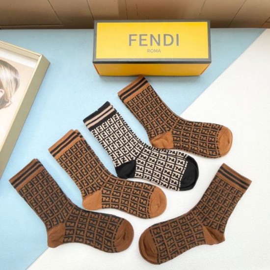 2024SS socks FENDI Items attracting attention from overseas celebrities 2024SS socks FENDI Items attracting attention from overseas celebrities