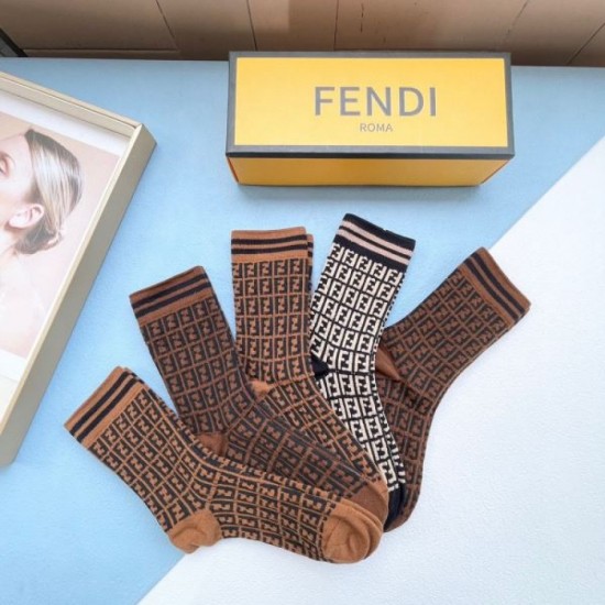 2024SS socks FENDI Items attracting attention from overseas celebrities 2024SS socks FENDI Items attracting attention from overseas celebrities