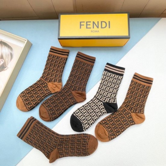 2024SS socks FENDI Items attracting attention from overseas celebrities 2024SS socks FENDI Items attracting attention from overseas celebrities