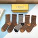 2024SS socks FENDI Items attracting attention from overseas celebrities 2024SS socks FENDI Items attracting attention from overseas celebrities