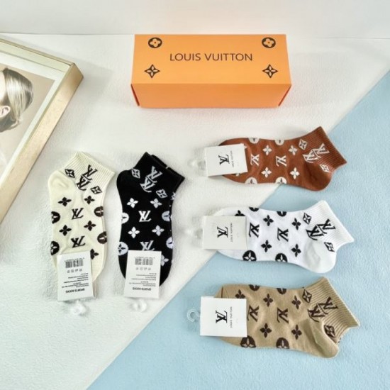 2024SS socks LOUIS VUITTON Easy to wear colors 2024SS socks LOUIS VUITTON Easy to wear colors