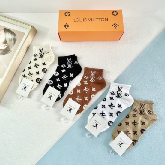 2024SS socks LOUIS VUITTON Easy to wear colors 2024SS socks LOUIS VUITTON Easy to wear colors