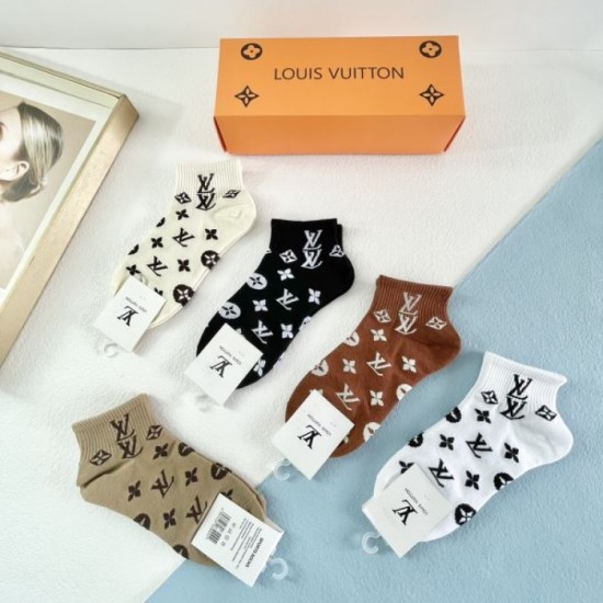 2024SS socks LOUIS VUITTON Easy to wear colors 2024SS socks LOUIS VUITTON Easy to wear colors