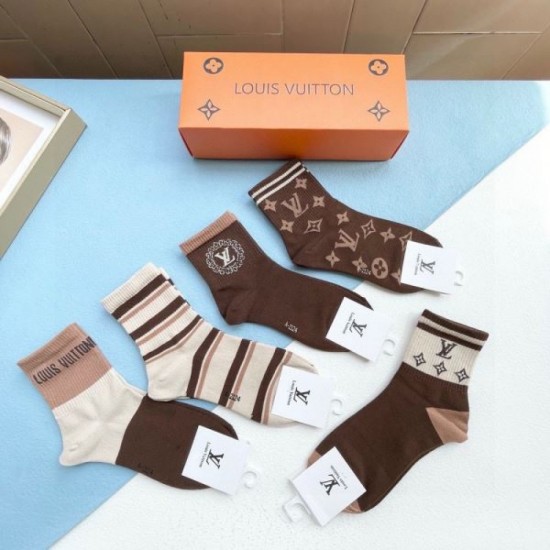 2024SS socks LOUIS VUITTON Pre-sale limited 2024SS socks LOUIS VUITTON Pre-sale limited